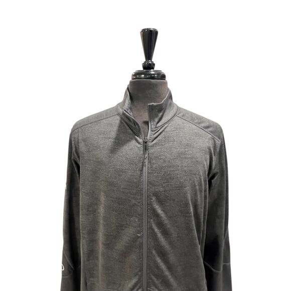 Ogio Endurance Jacket Mens XL Gray Full Zip Jacket Performance Capital One Logo - Picture 2 of 10